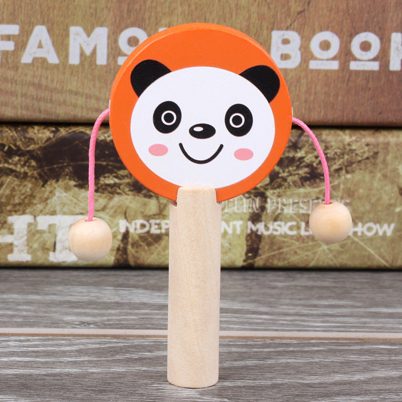 Wooden Rattle Drum