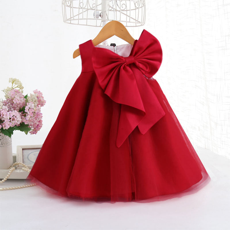 Baby Girl Big-Bow Dress