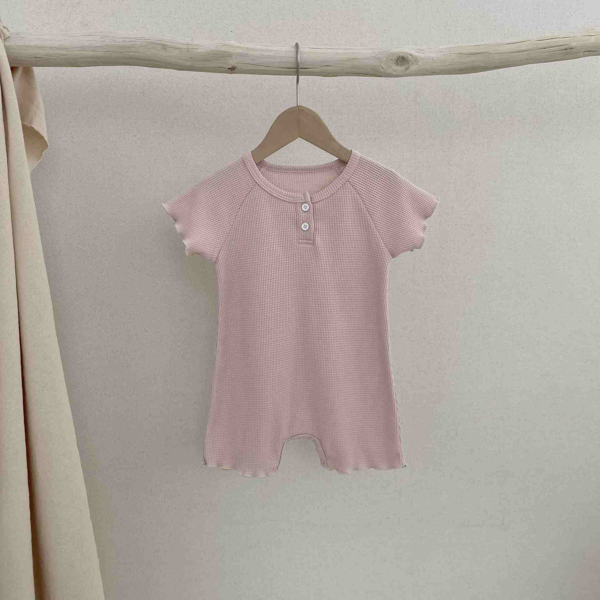 Baby Short-Sleeve Going-Out Romper