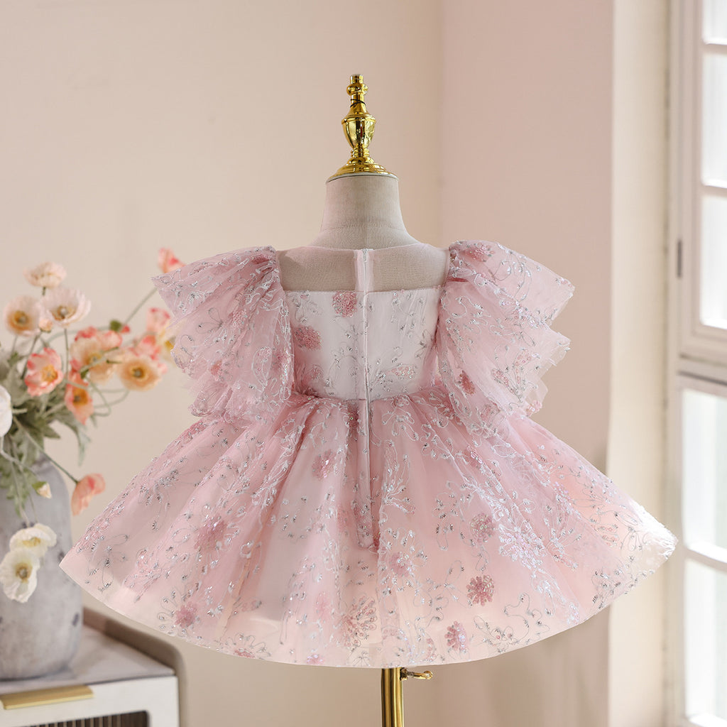 Girls' Tulle Tutu Performance Dress