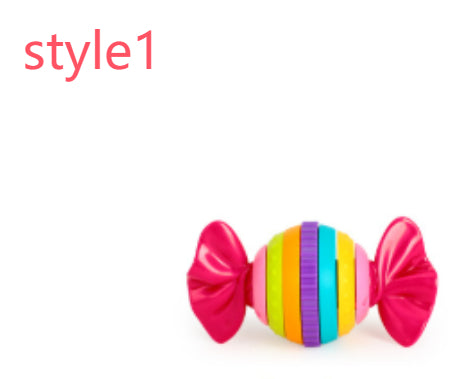 Baby Hand-Grasping Rattle Set (10-Piece)