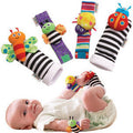 Newborn Wrist & Sock Rattle Set