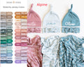 Personalized Jersey Swaddle Blanket