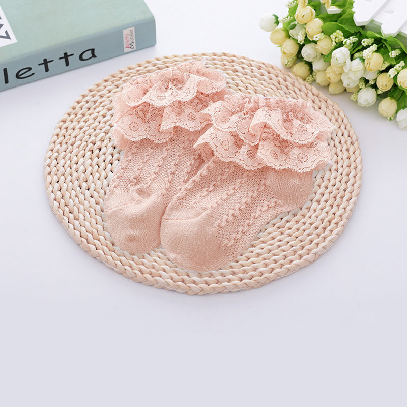 Baby Girl Lace Socks