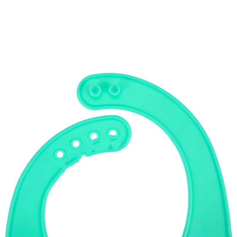 3D Silicone Feeding Bib with Pocket
