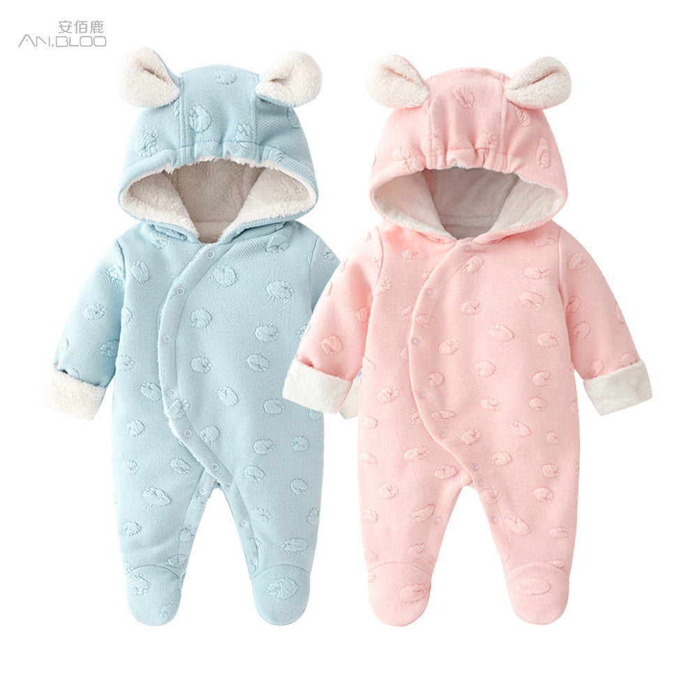 Baby Thickened Long-Sleeve Onesie