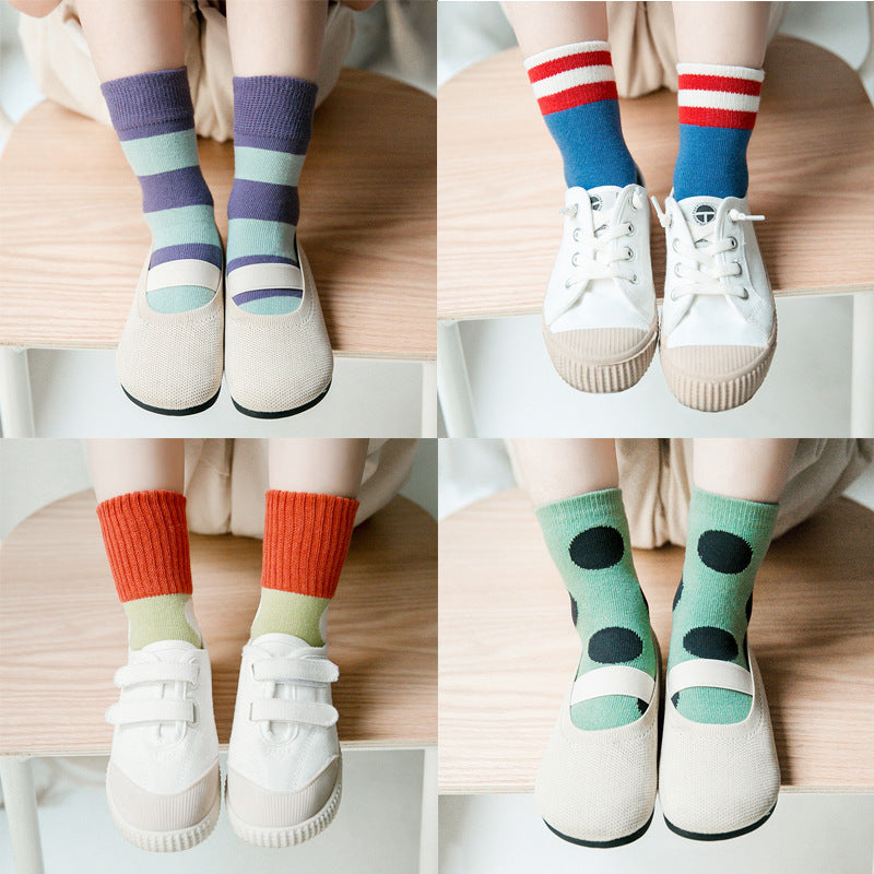Baby Embroidered Animal Socks