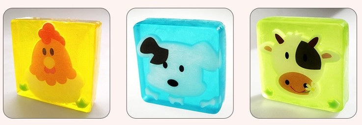 Kids' Cartoon Bath Soap