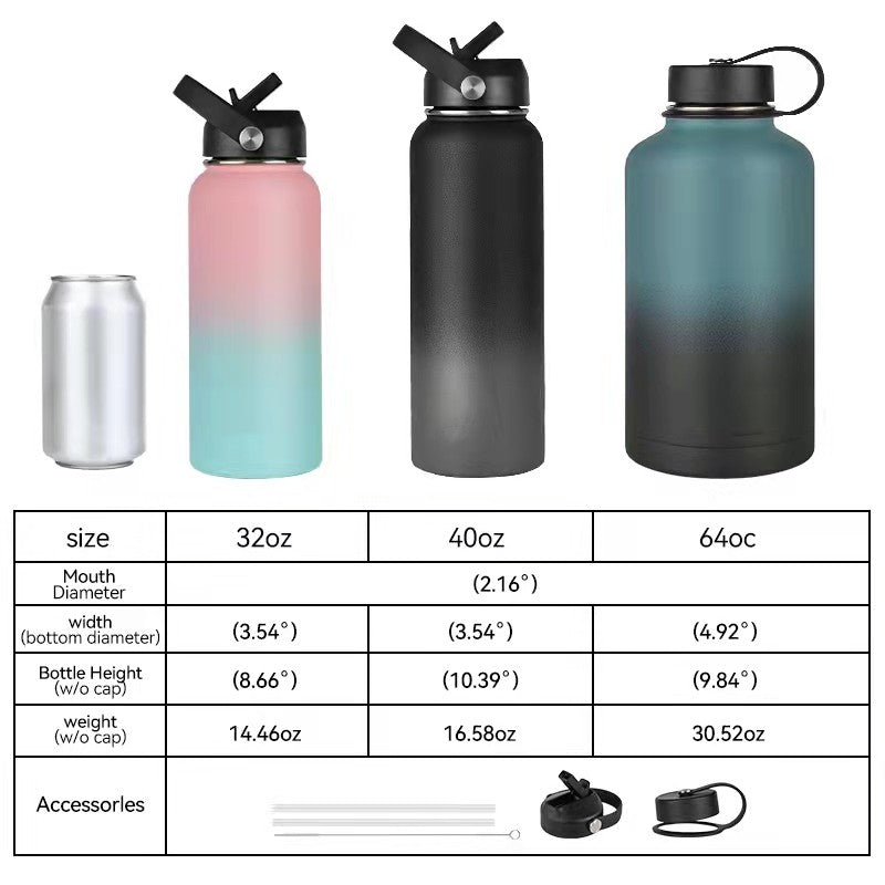 Large Vacuum Insulated Steel Bottle