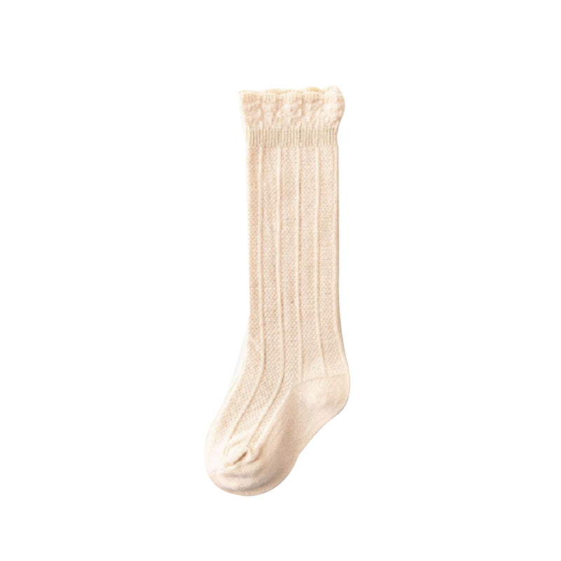 Baby Solid-Color Cotton Socks