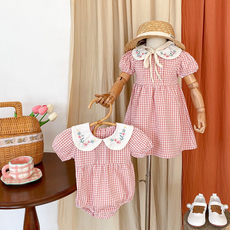 Baby Short-Sleeve Summer Onesie