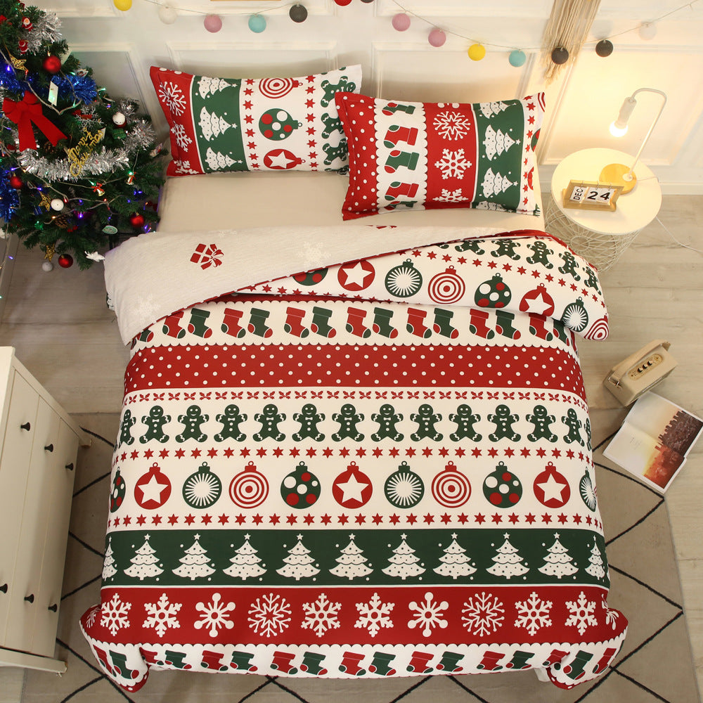 Snowflake Warm Bedding Set