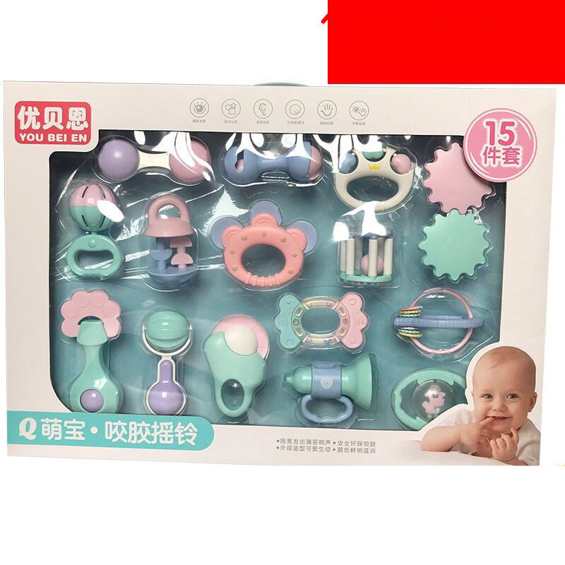 Baby Rattle Educational Gift Set