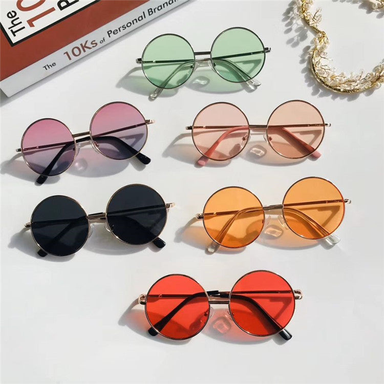 Kids' UV400 Metal-Frame Sunglasses