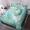 Marble Glitter Duvet Set