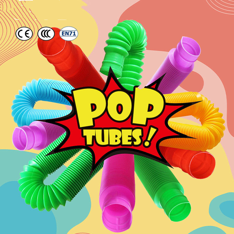 Pop-Tube Stretch Fidget Toy