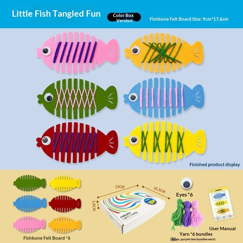 Kids' Yarn-Wrapping Craft Kit