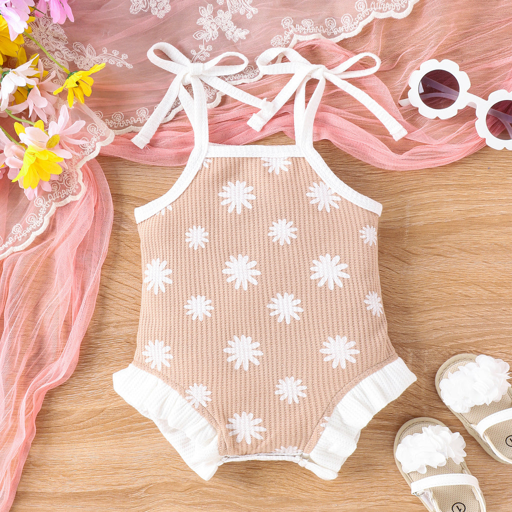 Baby Girl Cotton Romper