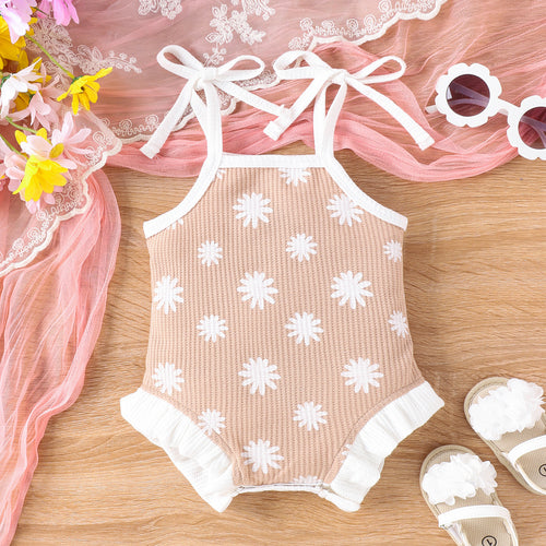 Baby Girl Cotton Romper