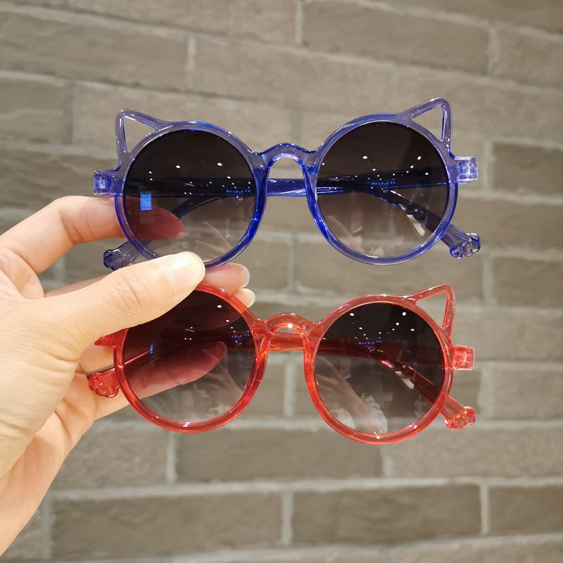 Kids' Cat-Ear Fashion Sunglasses