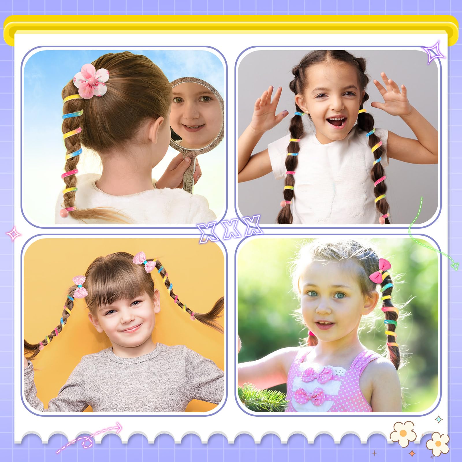 Spiral Coil Hair Ties (6-Pack)