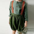 Boys' Cotton-Linen Long-Sleeve Shirt