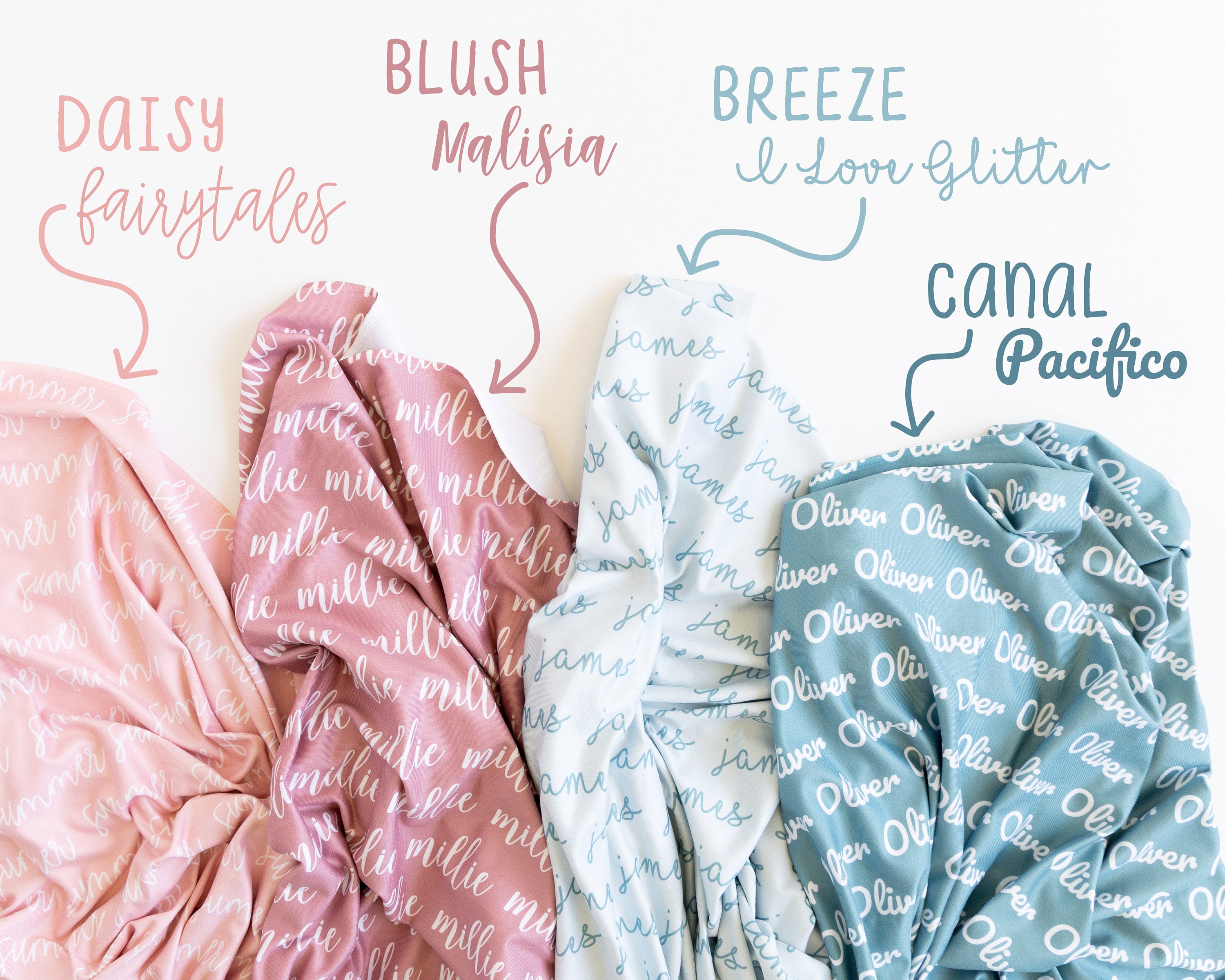 Personalized Jersey Swaddle Blanket