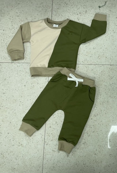 Casual Long-Sleeve Sweater & Trouser Set