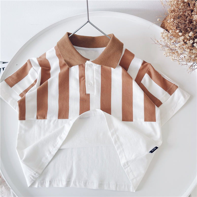 Boys' Striped Short-Sleeve Tee