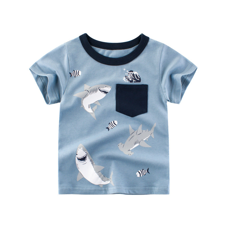 Kids' Cartoon Animal Tee