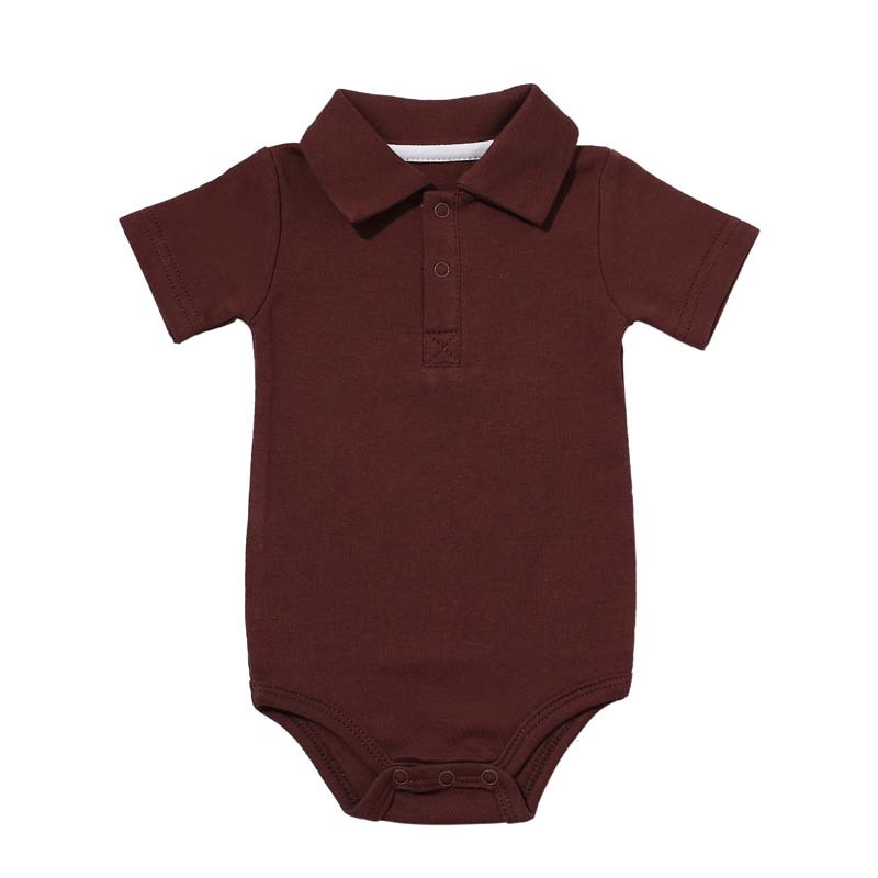 Baby Lapel Cotton Onesie