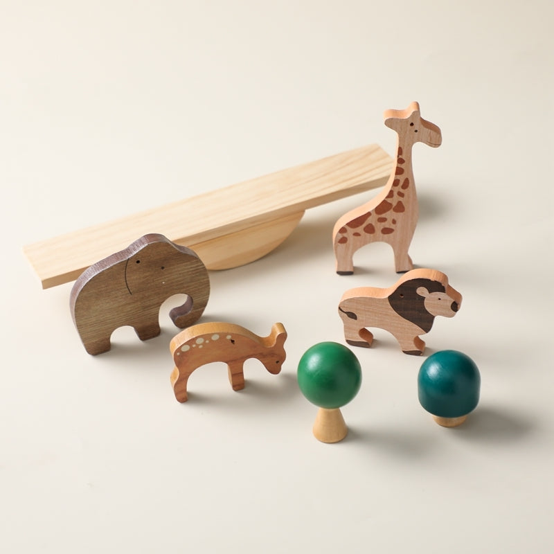 Wooden Animal Balance Seesaw Toy