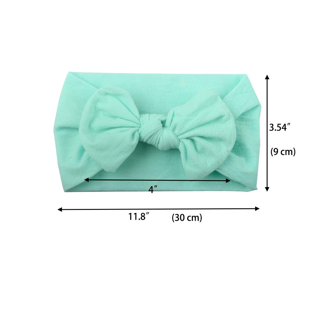 Baby Girl Knot Bow Headbands (22 Colors)