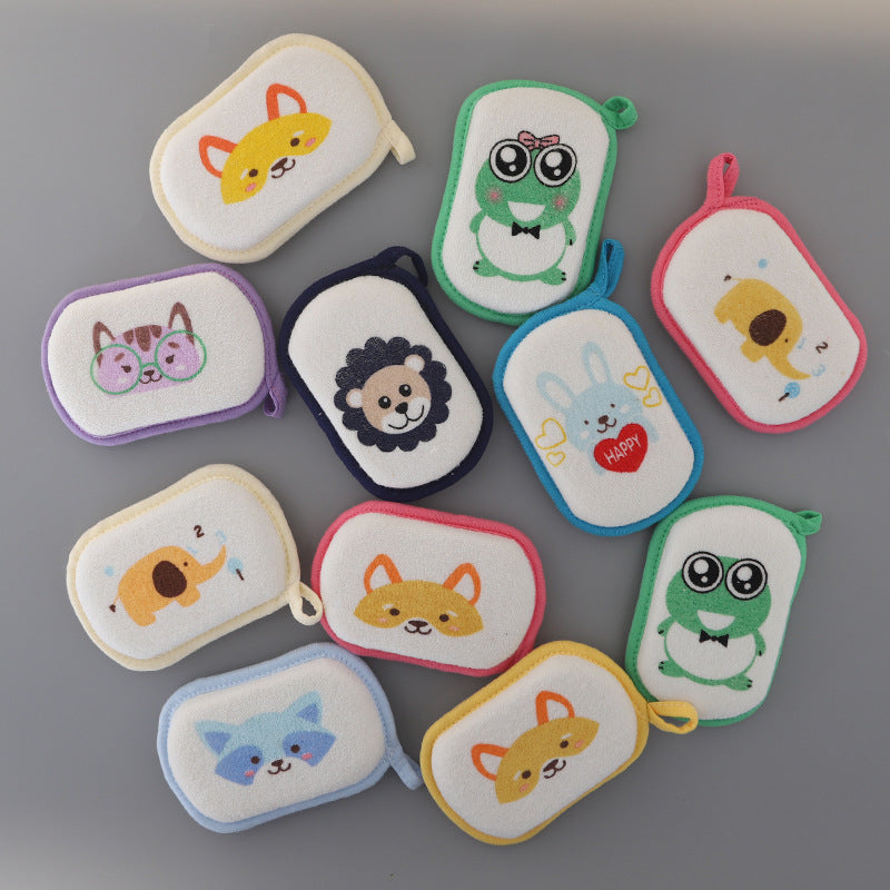 Kids' Cartoon Bath Sponge