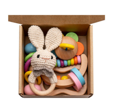 Wooden Teether Gift Box Set