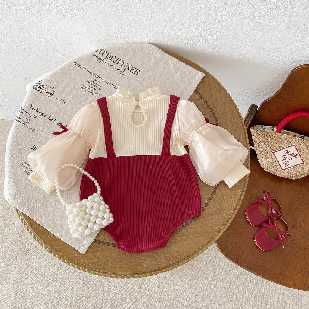 Baby Pure Cotton Long-Sleeve Romper
