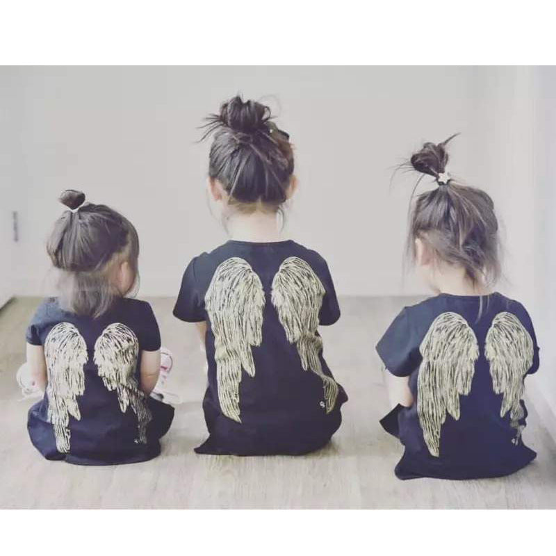 Kids' Angel-Wing Print Tee