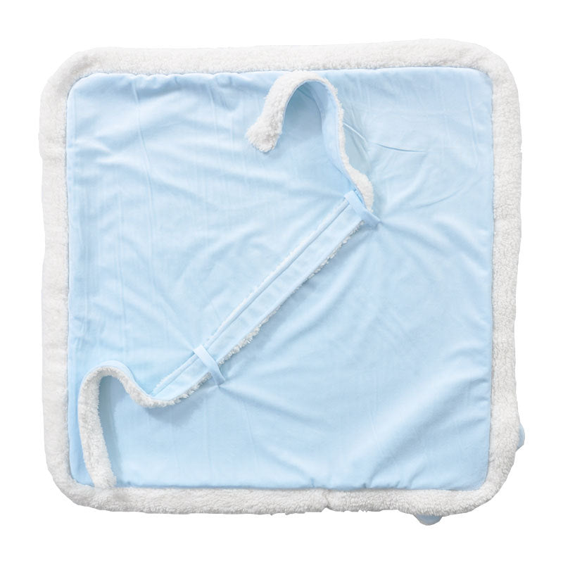 Solid-Color Velvet Swaddle Blanket
