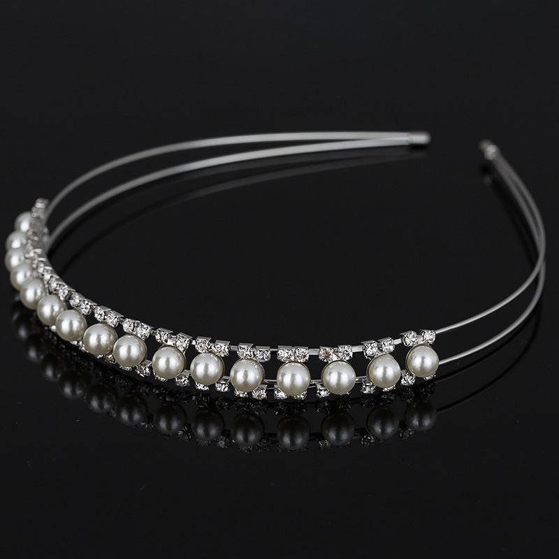 Rhinestone Floral Hair Clip