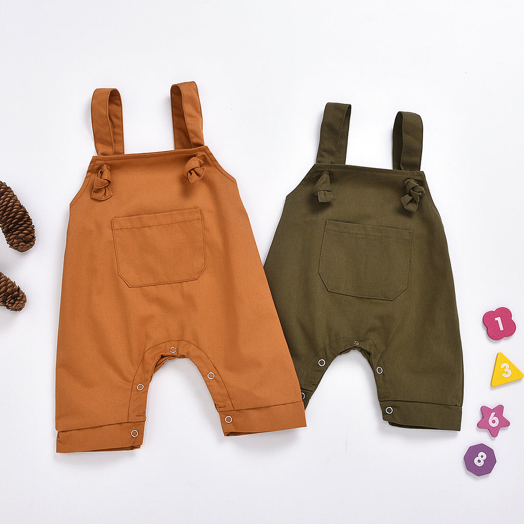 Kids' Casual Strap Overalls