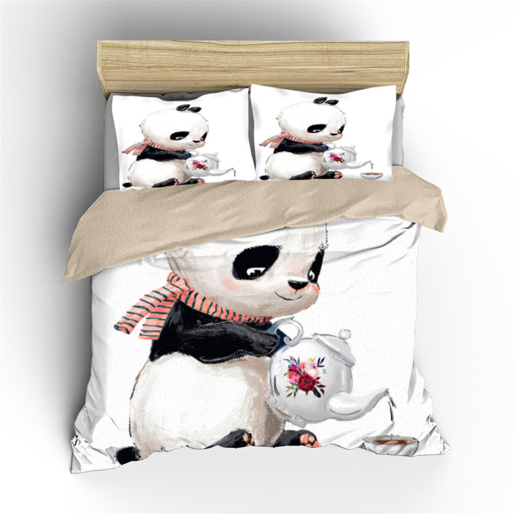 Digital-Print Bedding Set (3-Piece)