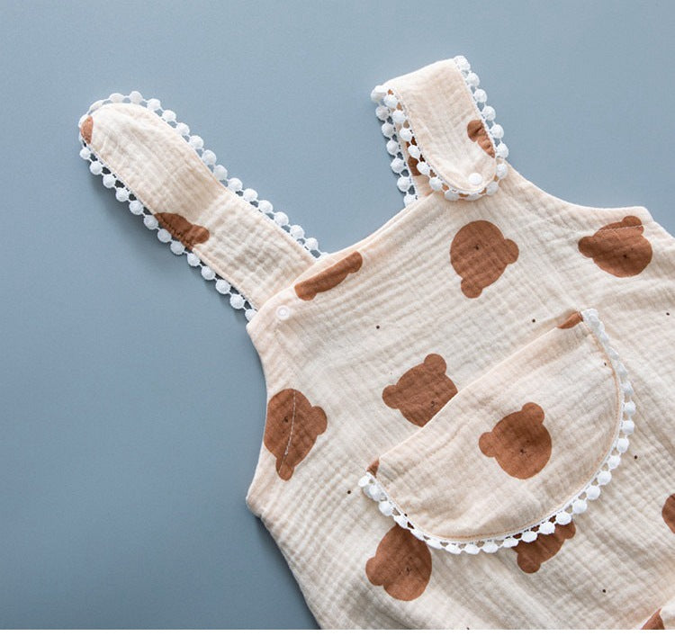 Baby Gauze Doll Romper