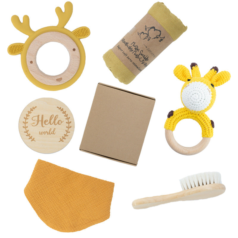 Wooden Teether Gift Box Set
