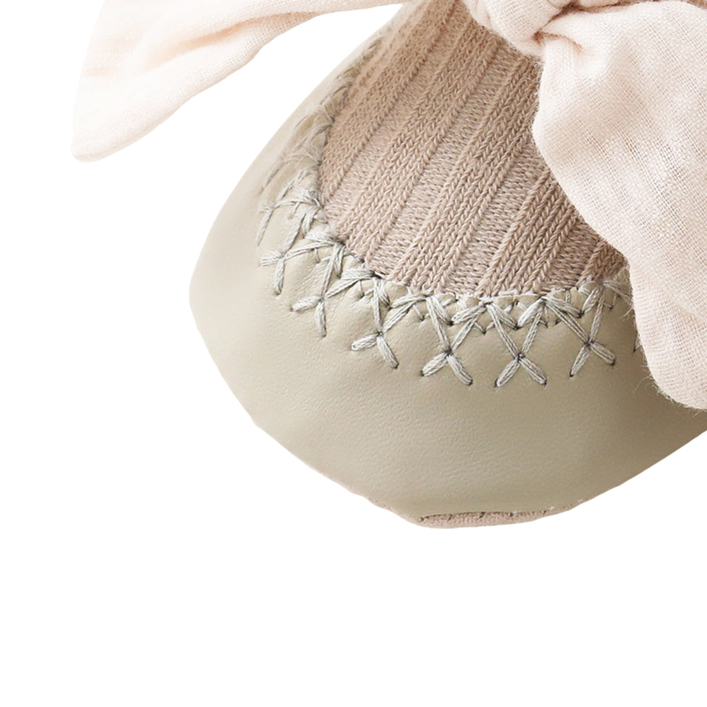 Baby Girl Soft-Sole Lace Shoes