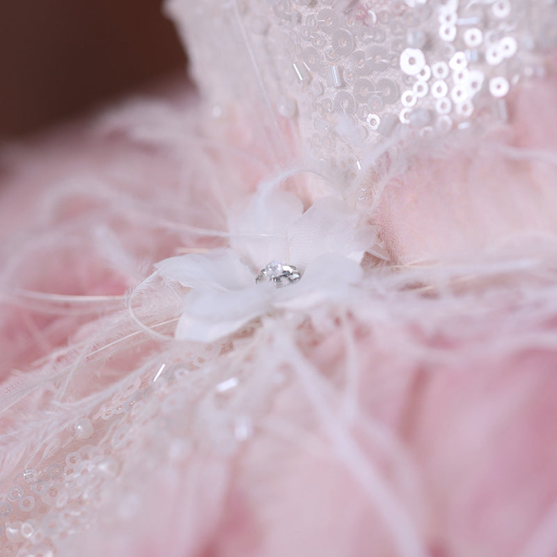 Girls' Strapless Princess Dress