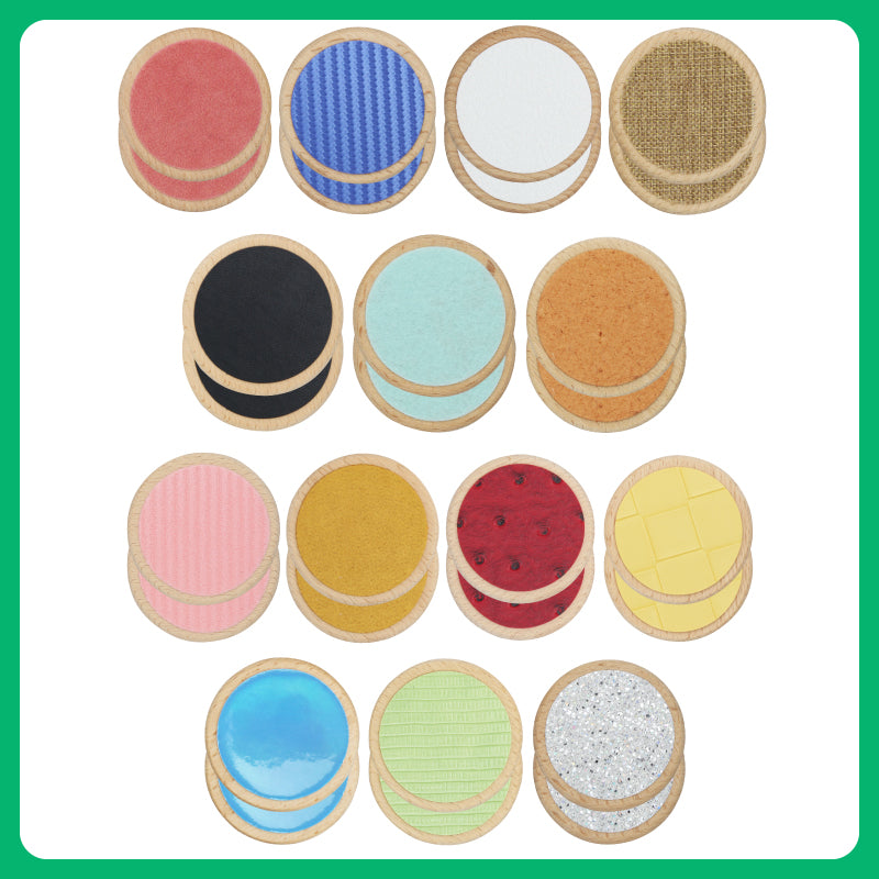 Wooden Tactile Matching Boards