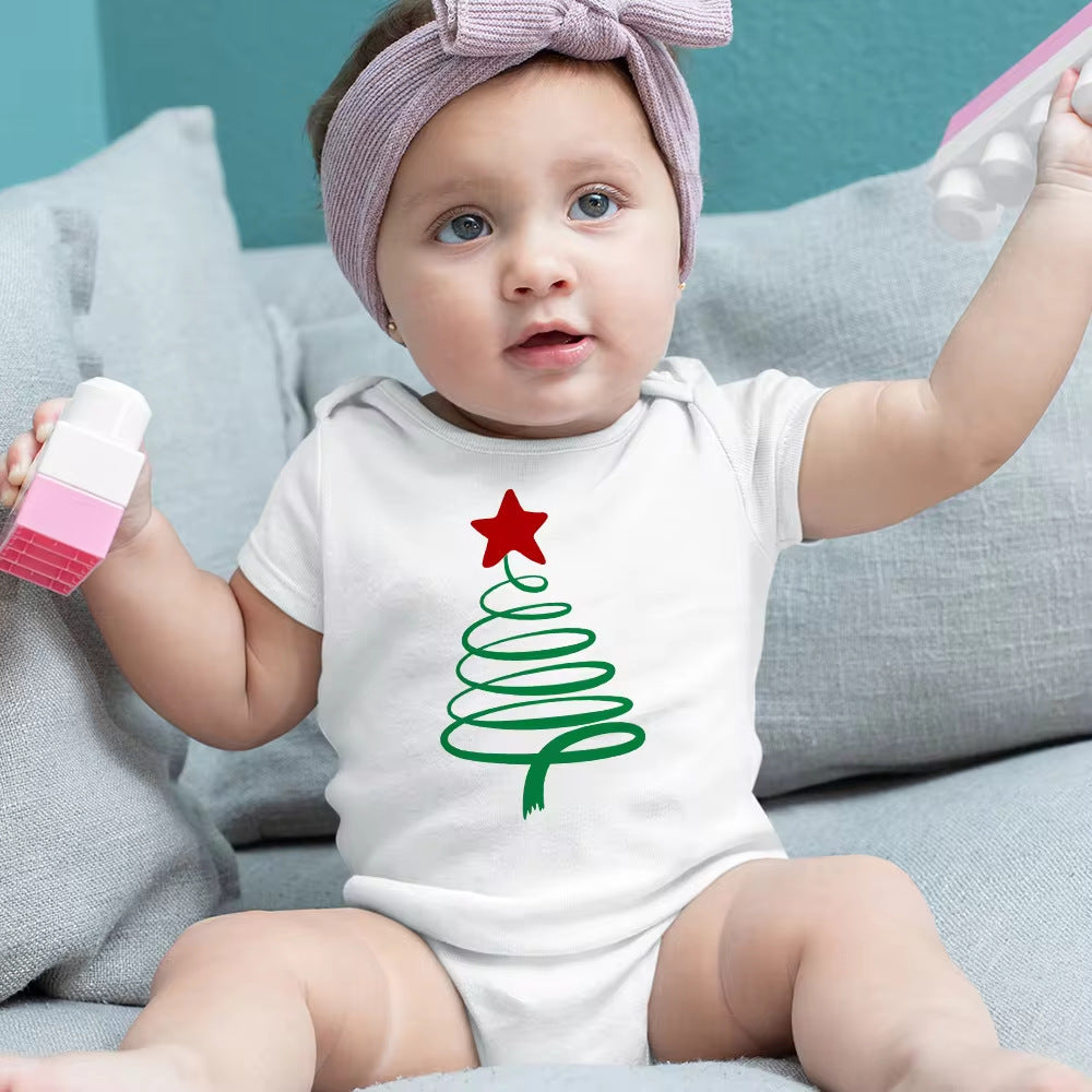 Baby Cotton Short-Sleeve Romper