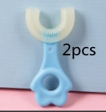 U-Shaped Silicone Baby Toothbrush