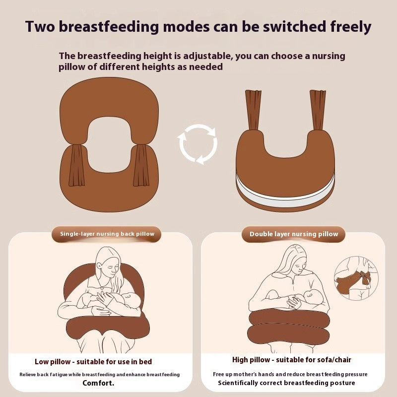 Multifunctional Feeding Support Pillow