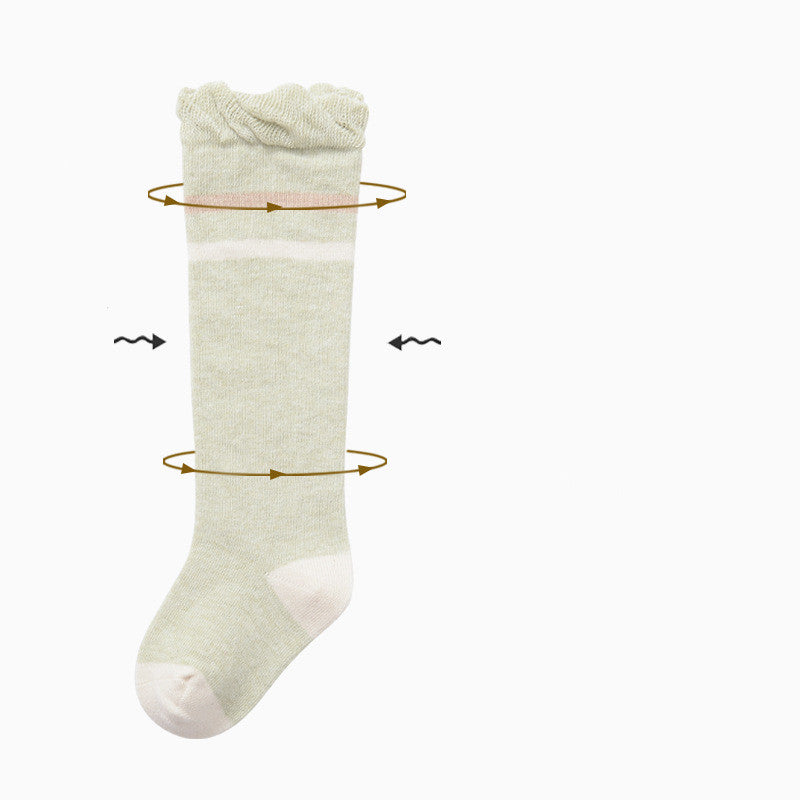 Baby Over-the-Knee Cotton Socks